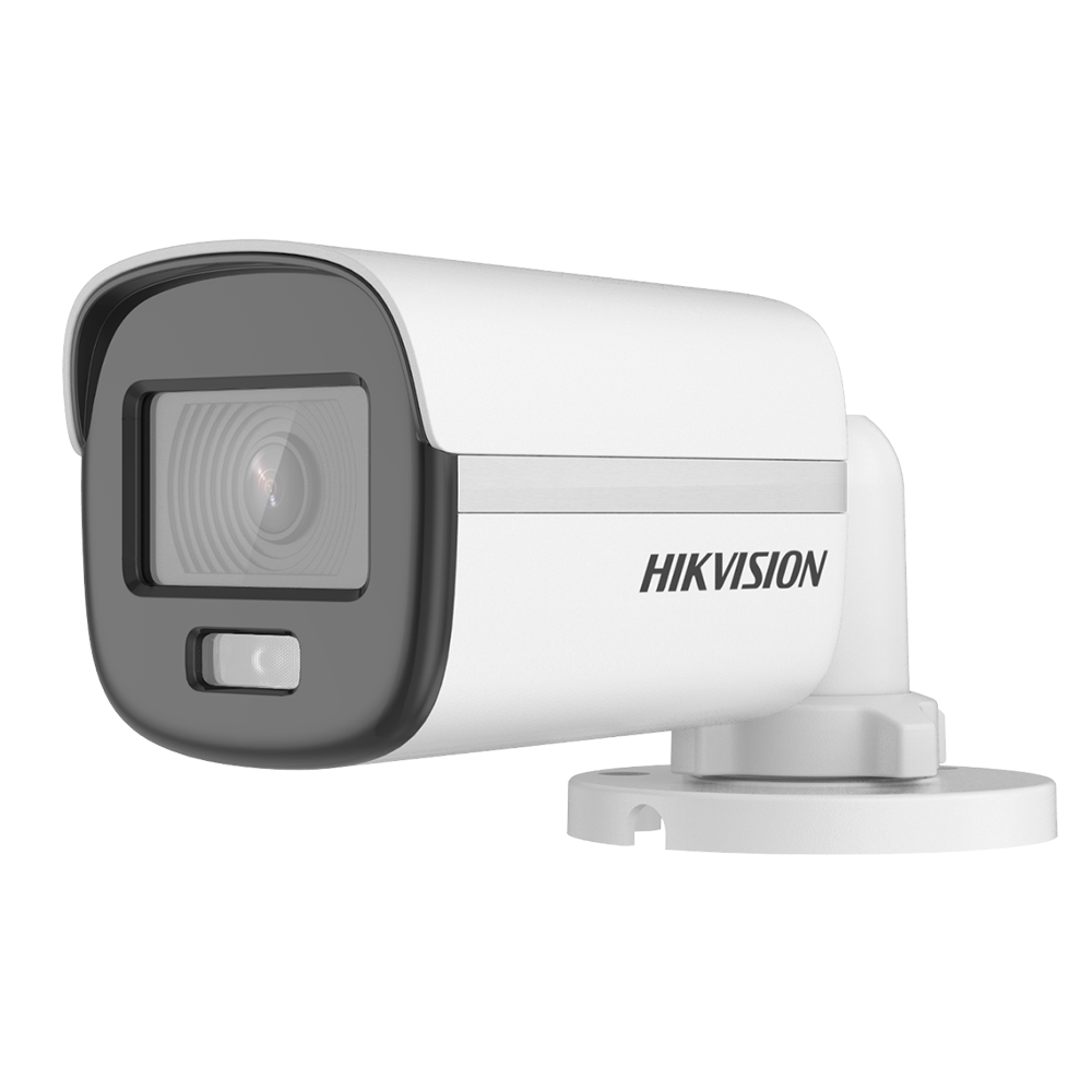 CAM BULLET COLORVU 4X1 IP67 2.8MM LUZ BRANCA 20M | DS-2CE10DF0T-PF | HIKVISION