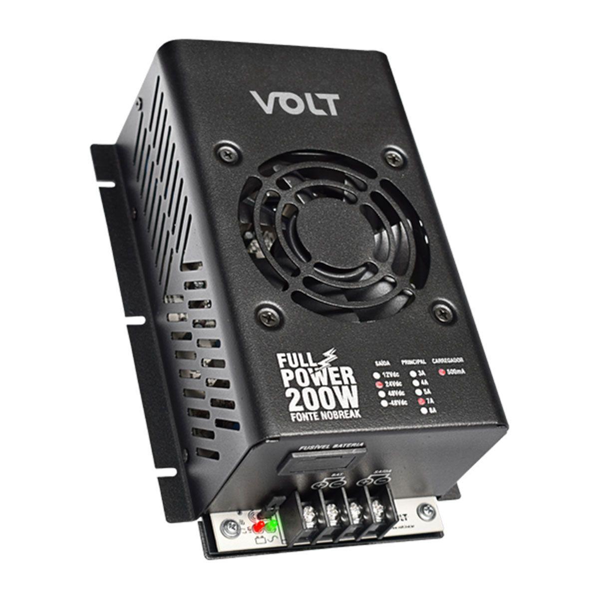 FONTE NOBREAK FULL POWER 200W 24VDC-U/7A | 3.04.025 | VOLT