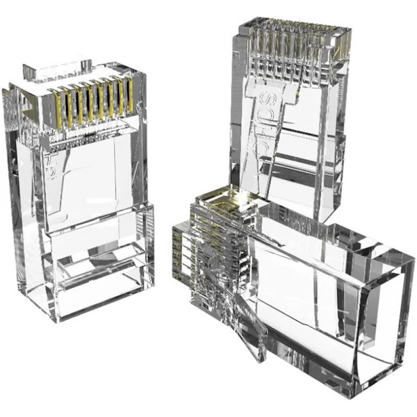 CONECTOR RJ45 MACHO CAT.6 DE PASSAGEM (10PÇ) | 35050296 | FURUKAWA