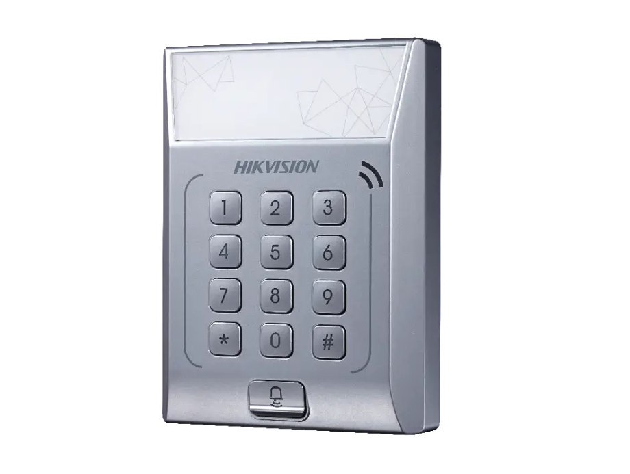 CONTROLE DE ACESSO STAND ALONE COM LEITOR RFID | DS-K1T801E | HIKVISION