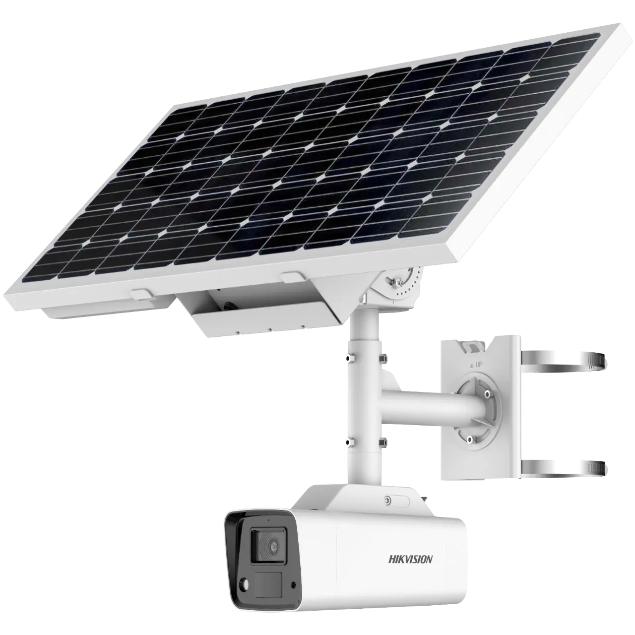 KIT CAMERA IP COLORVU C/ PLACA SOLAR E BATERIA | DS-2XS2T47G1-LDH/4G | HIKVISION