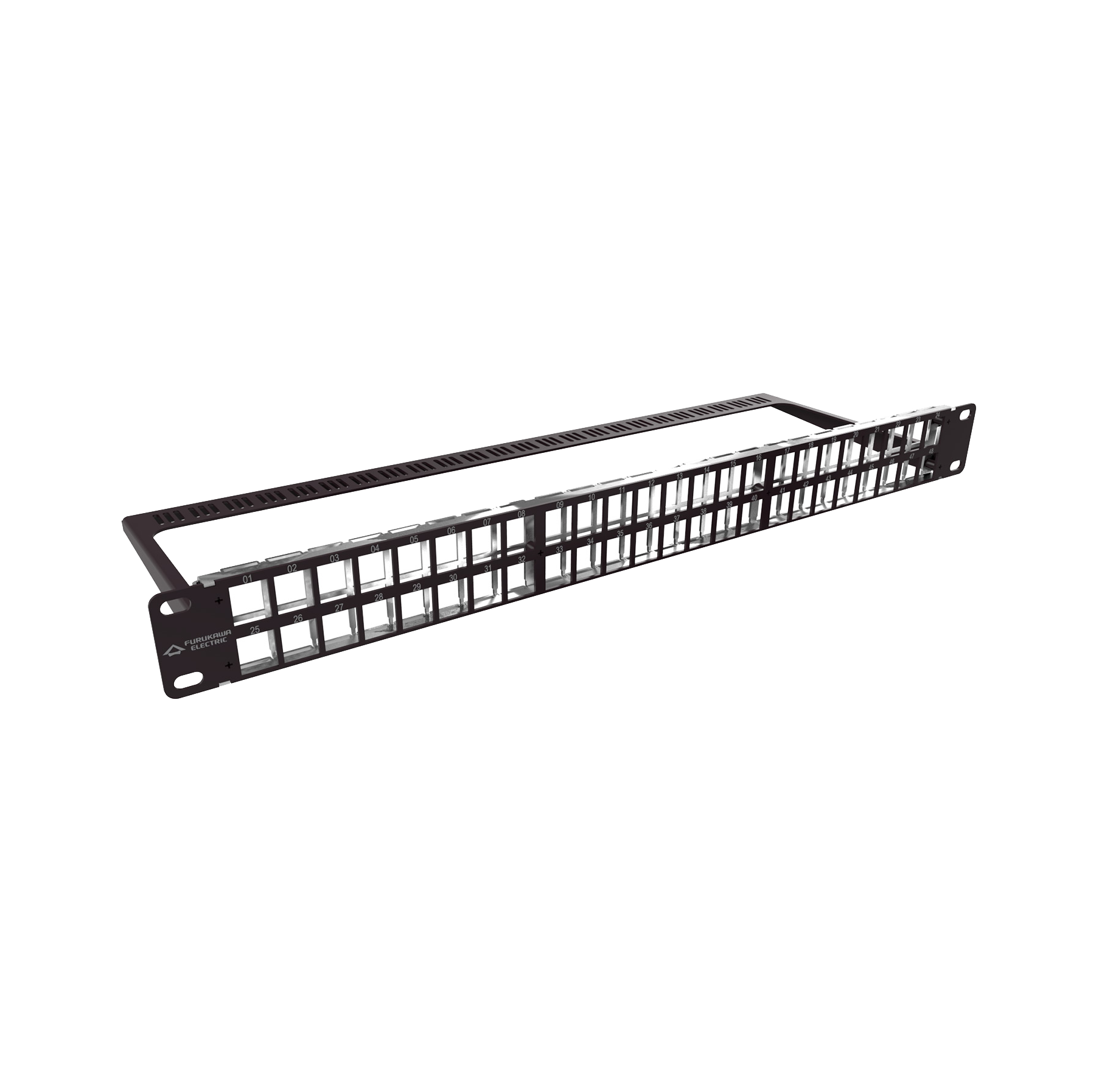 PATCH PANEL DESCARREGADO 48P 1U ALTA DENSIDADE | 35050805 | FURUKAWA