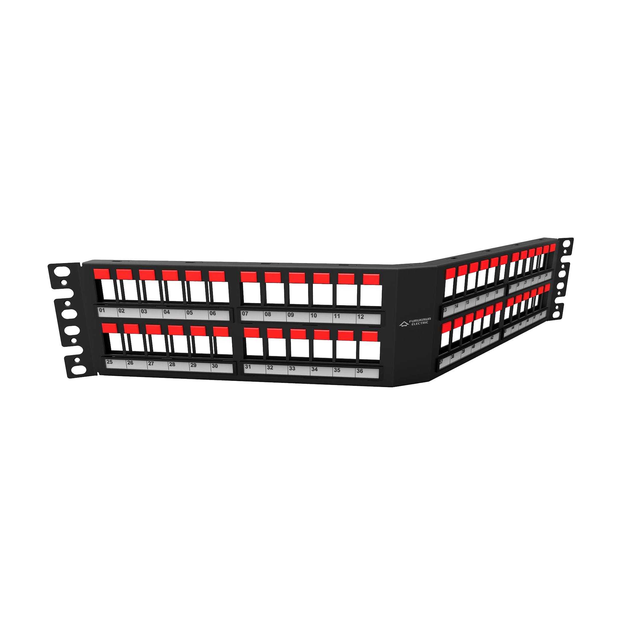 PATCH PANEL DESCARREGADO 48P ANGULAR 2U | 35050807 | FURUKAWA