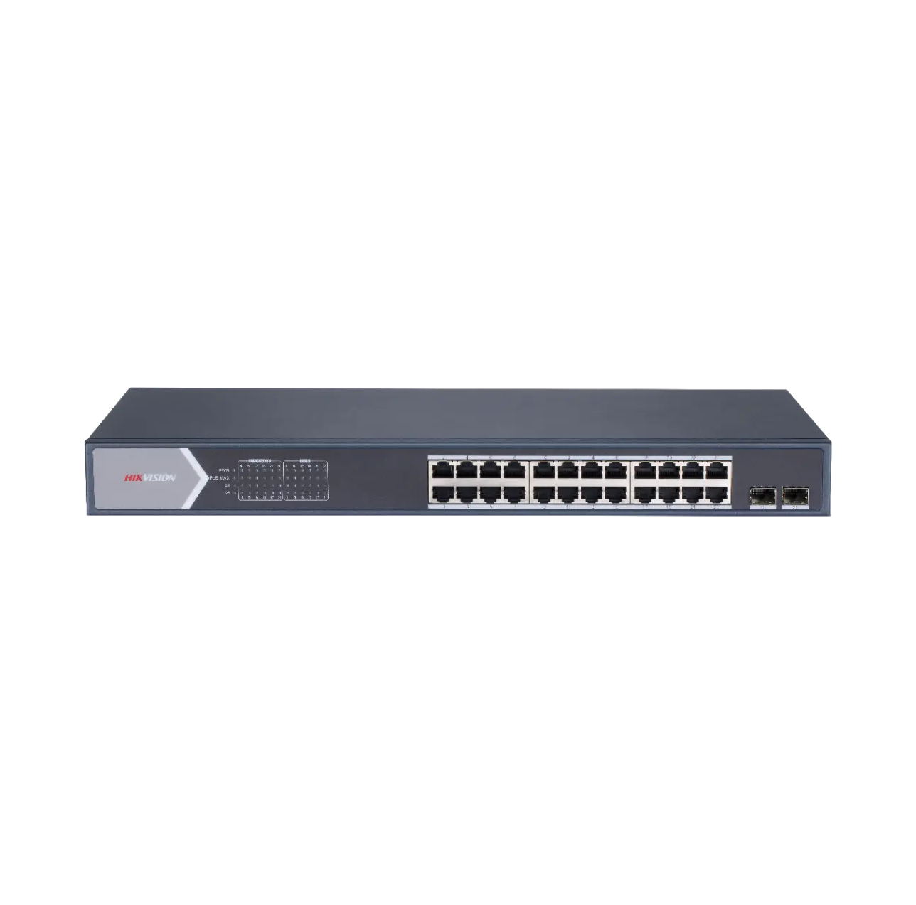 SWITCH POE 24 PORTAS NÃO GERENC GIGABIT | DS-3E0526P-E/M | HIKVISION