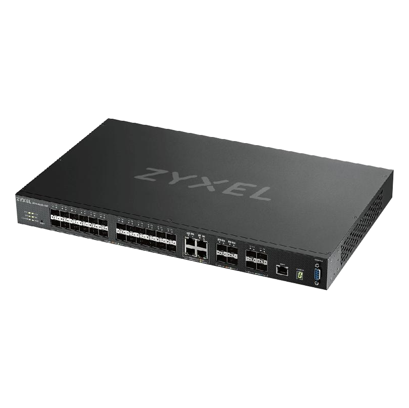 SWITCH 32F COM 4 PORTAS COMBO +4SFP+(10GB) L3 DUAL | XGS4600-32F | ZYXEL